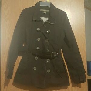 Kenneth Cole Reaction Black denim Jacket